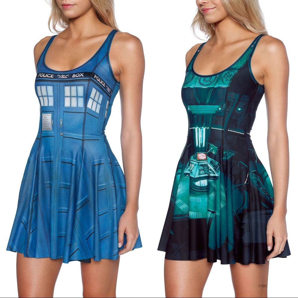Blackmilk Clothing | Doctor Who | TARDIS Inside Out Dress